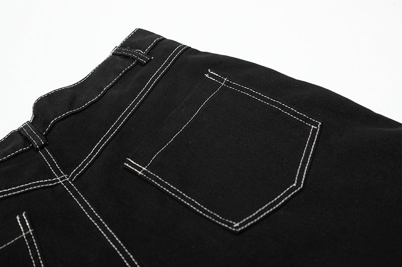 Contrastnaad Cargo Short