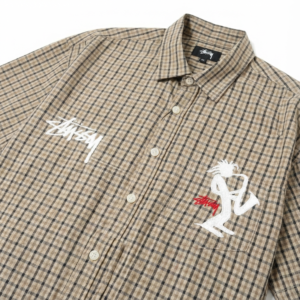 Stüssy Plaid Short-Sleeve Shirt