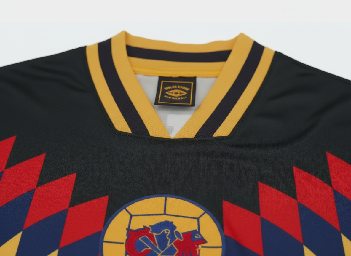 Corteiz Harlekijn Mosterdgeel Voetbalshirt