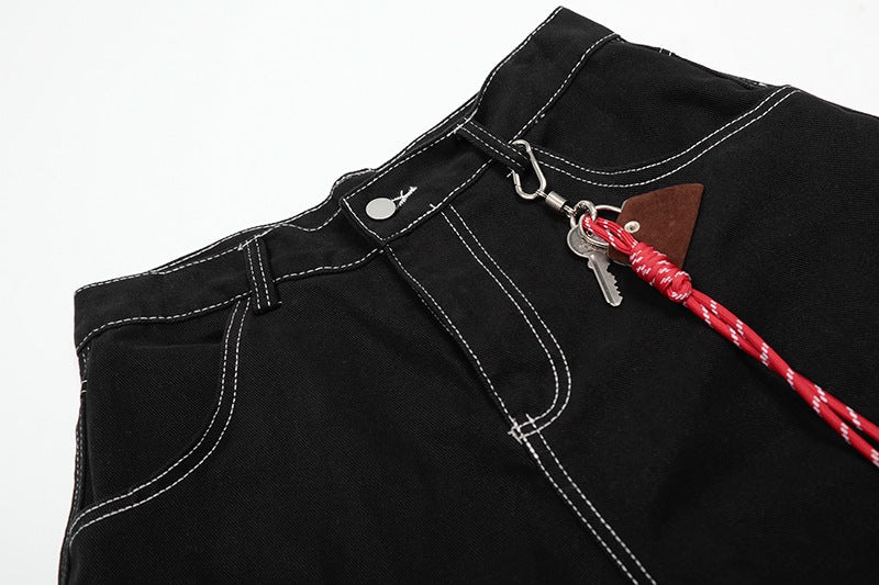 Contrastnaad Cargo Short