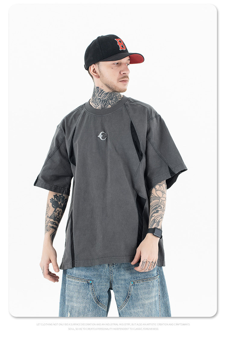 Gepantserd Paneel T-Shirt