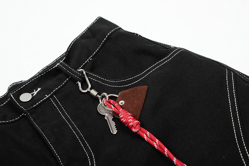 Contrastnaad Cargo Short