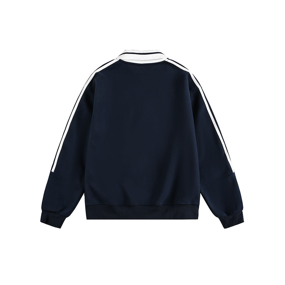 Retro Polokraag Sweater