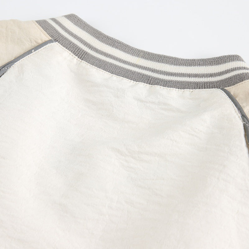 Retro Paneel Windbreaker