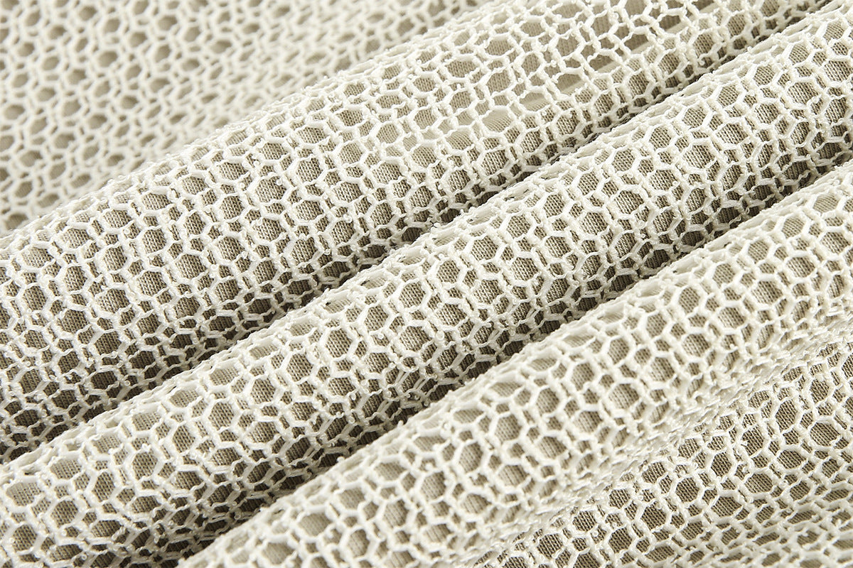 Mesh Overlay Sweater