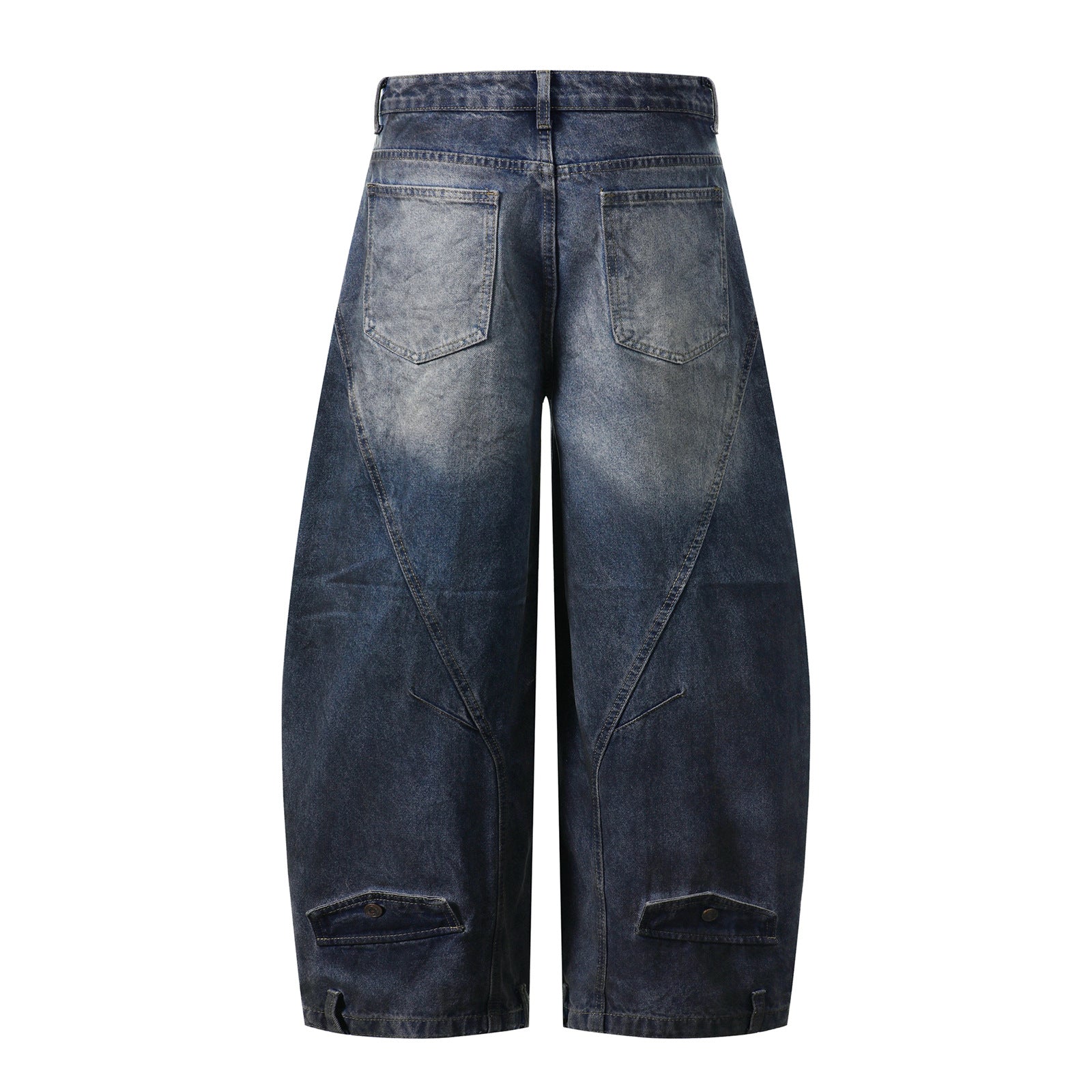 Gepaneelde Baggy Jeans