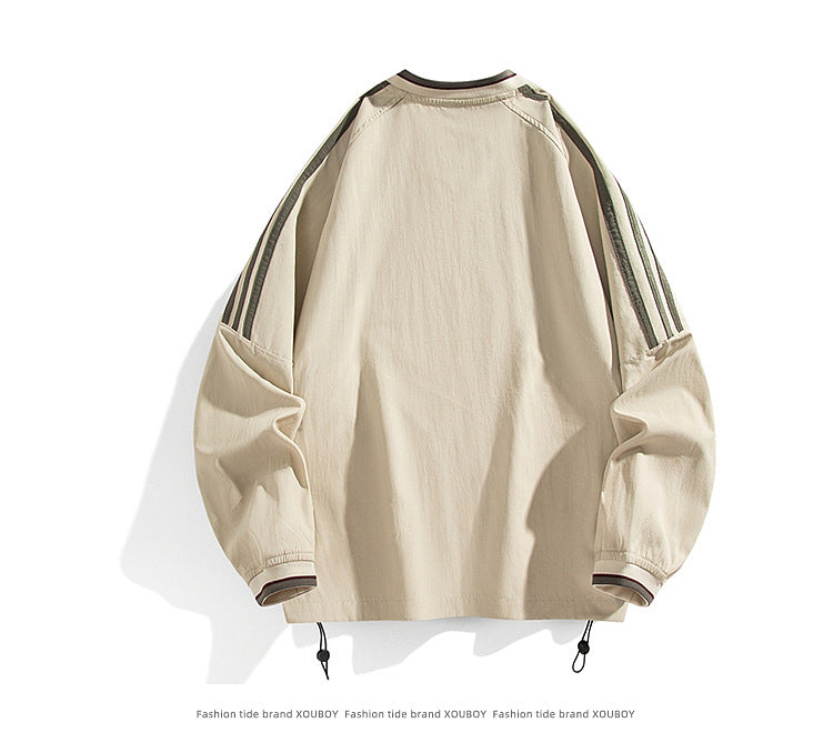 Retro Windbreaker Sweater