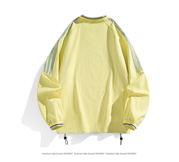 Retro Windbreaker Sweater