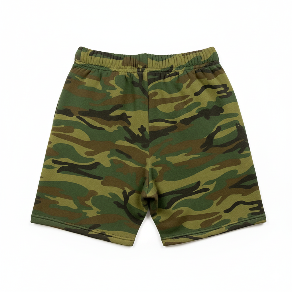 Corteiz Alcatraz Camo Sweatshorts