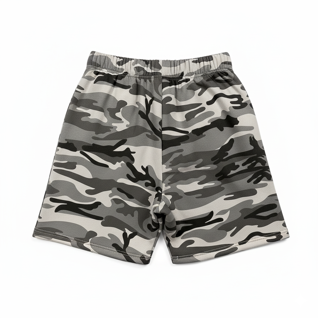 Corteiz Alcatraz Camo Sweatshorts