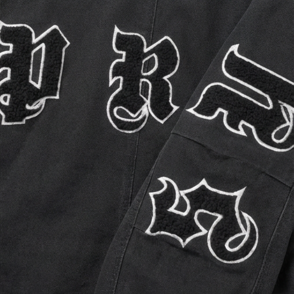 Supreme Old English Canvas Work Jacket