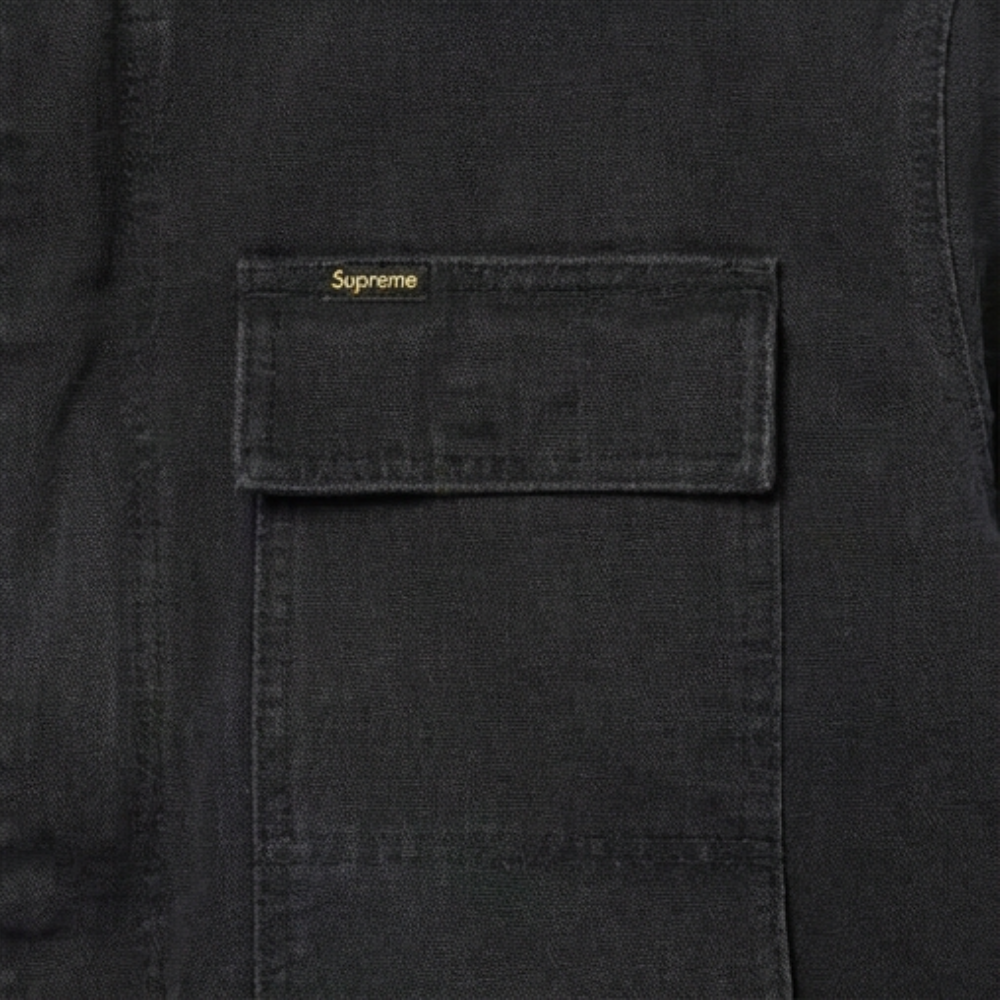 Supreme Old English Canvas Work Jacket