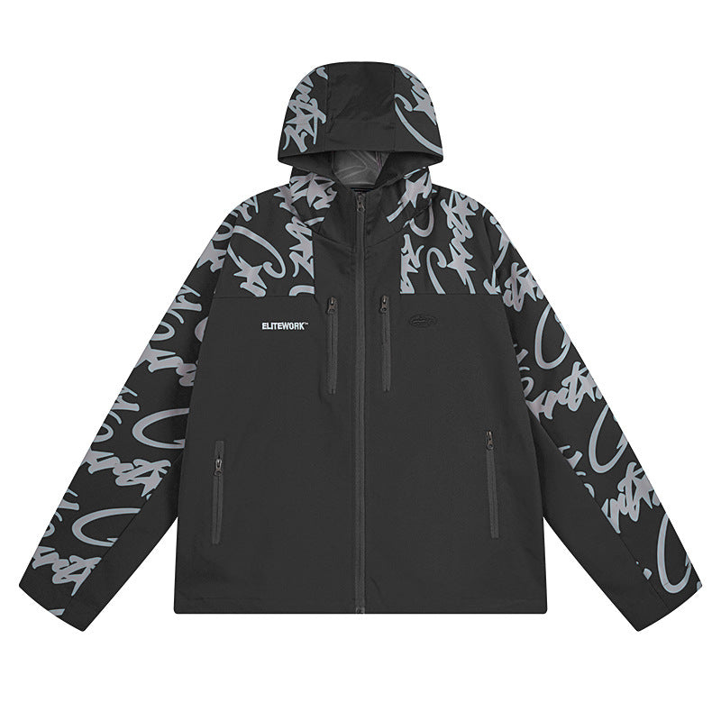 Corteiz Graffiti Script Jacket