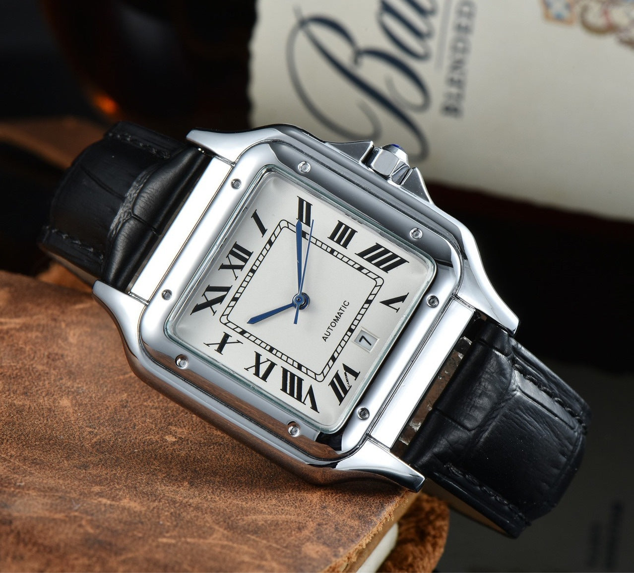 Elegant Herenhorloge met Romeinse Cijfers