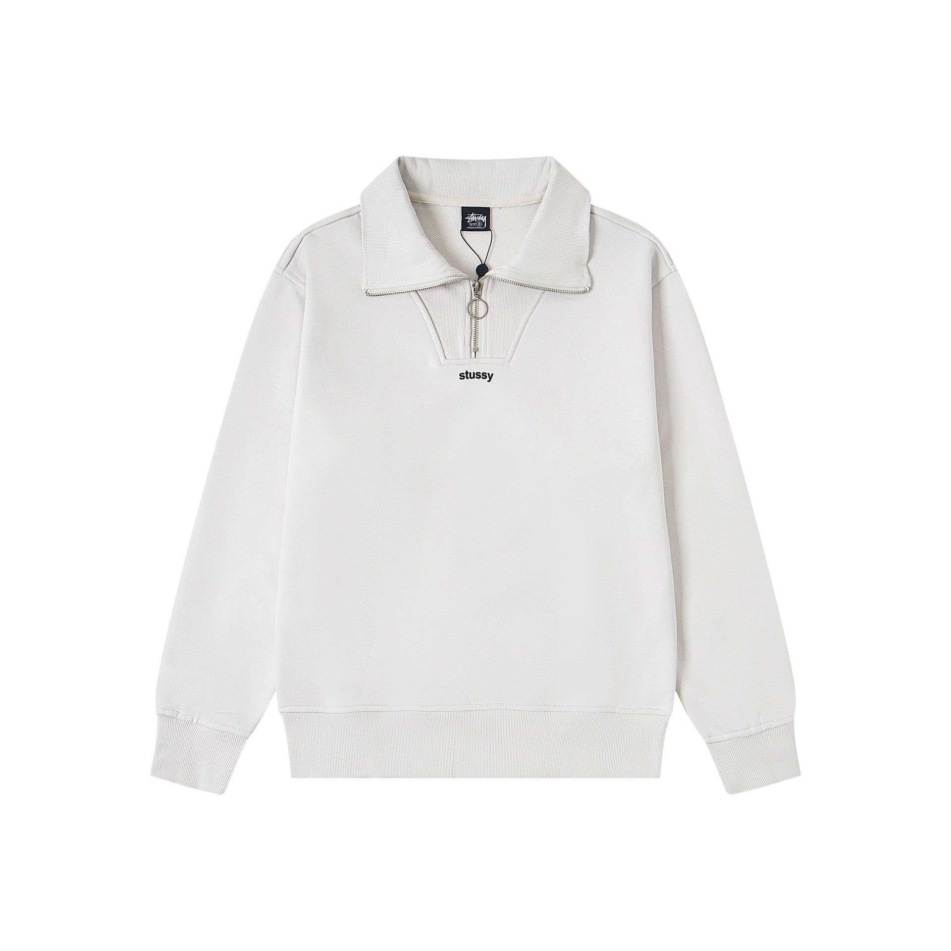 Stüssy Half-Zip Collared Sweatshirt