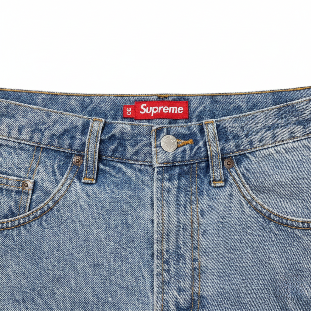 Supreme New York Denim Shorts