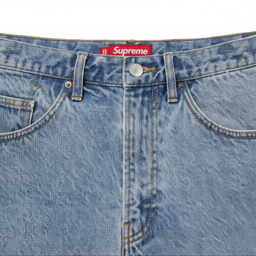 Supreme New York Denim Shorts