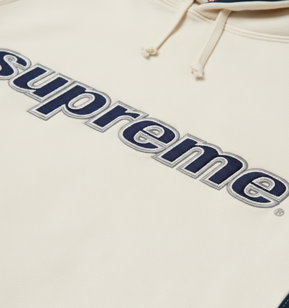 Supreme Paneled Arc Logo Hoodie