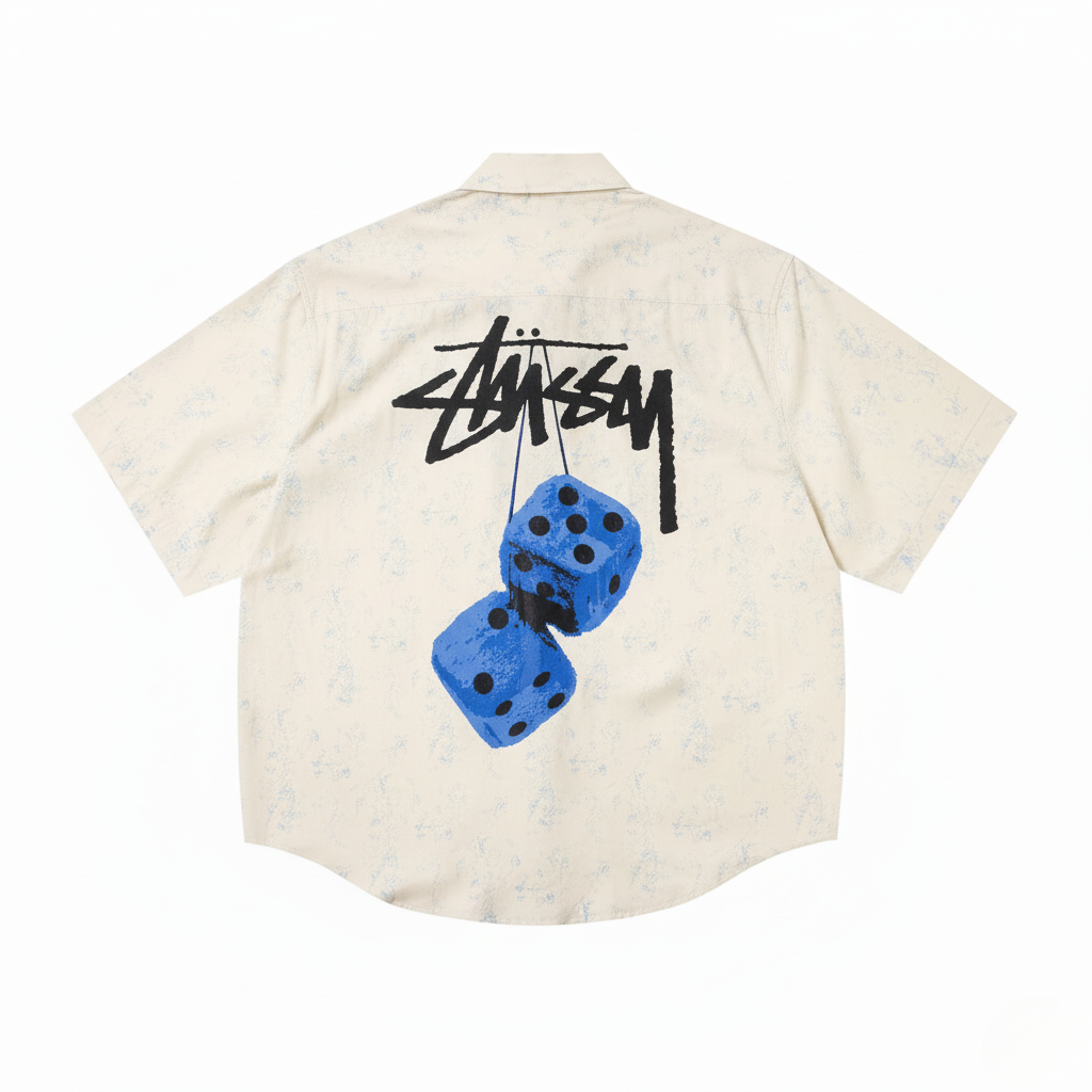 Stüssy 'Lucky Dice' Short-Sleeve Shirt