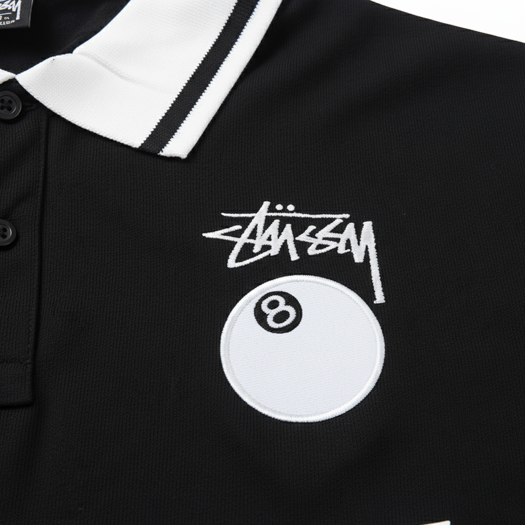 Stüssy 8-Ball Short-Sleeve Polo