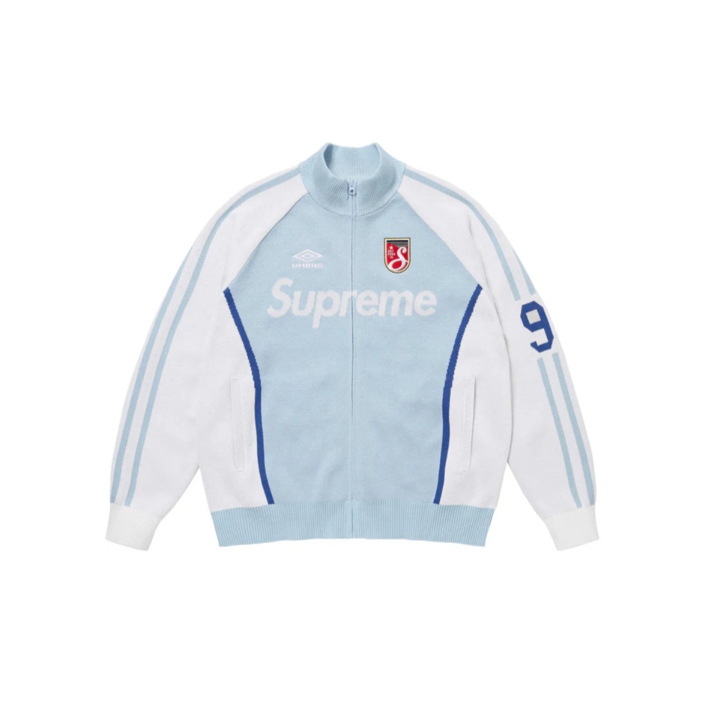 Supreme x Umbro Knit Zip-Up Sweater