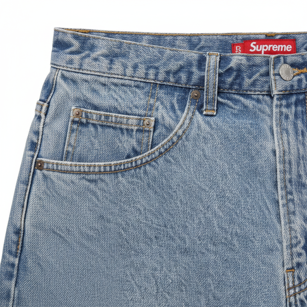 Supreme New York Denim Shorts
