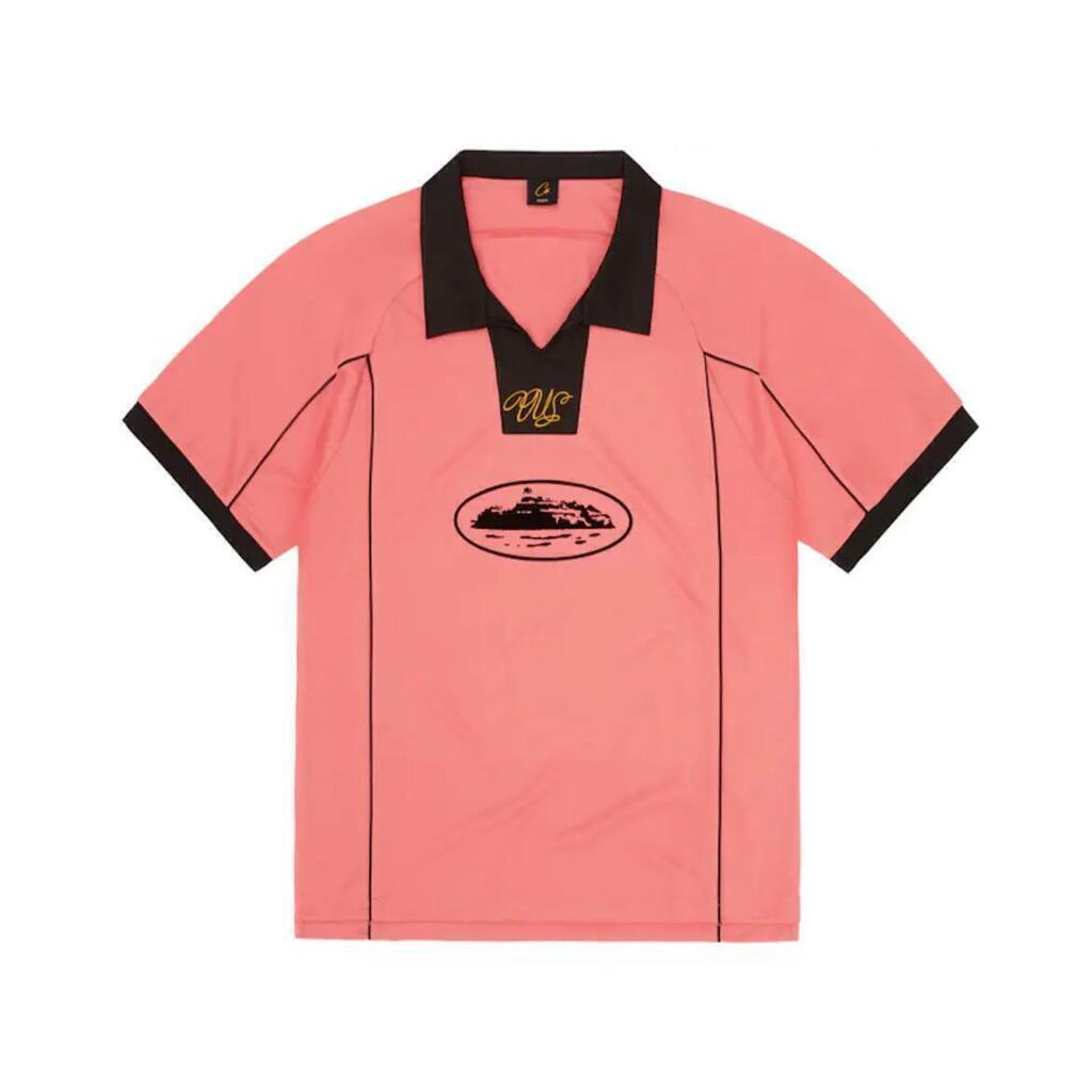 Corteiz Coral Pink Football Jersey